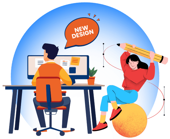 Professional website designing and web application development