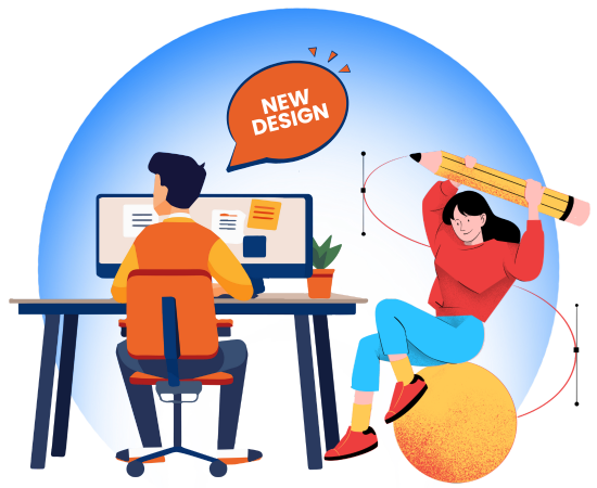 Professional website designing and web application development